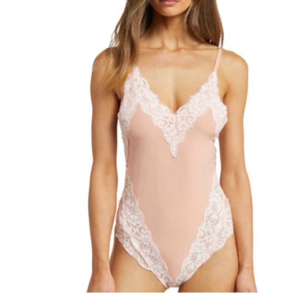 NWT Back Off Bodysuit In Copper Rose